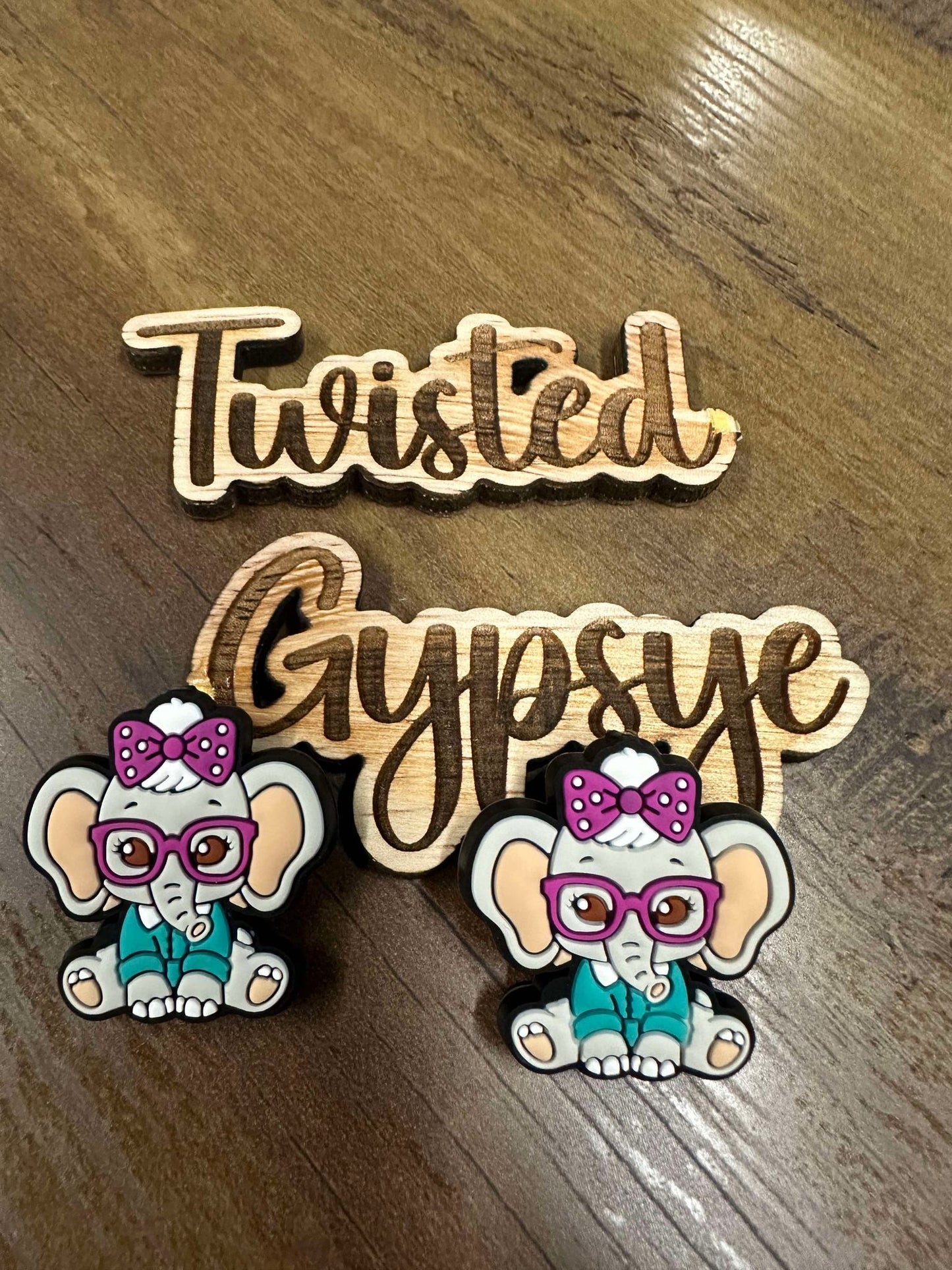 CUSTOM ELLA THE ELEPHANT 2 PACK #97
