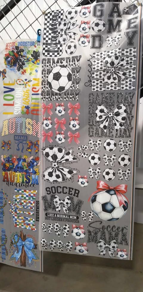 #7 PRE-PRINTED 5 FT SOCCER GANG SHEET-DTF