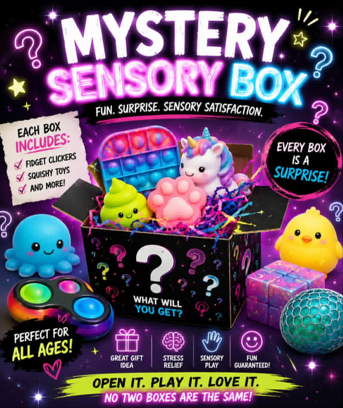 MYSTERY SENSORY BOX