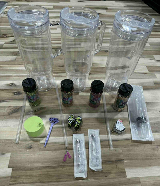 40 OZ HALLOWEEN SNOWGLOBE KIT