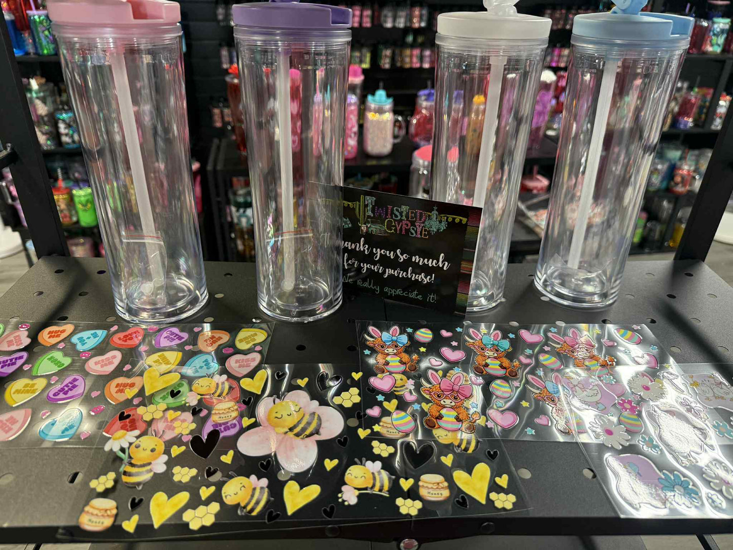 NEW STYLE 20 OZ SPORTS BOTTLE STARTER SNOWGLOBE KIT