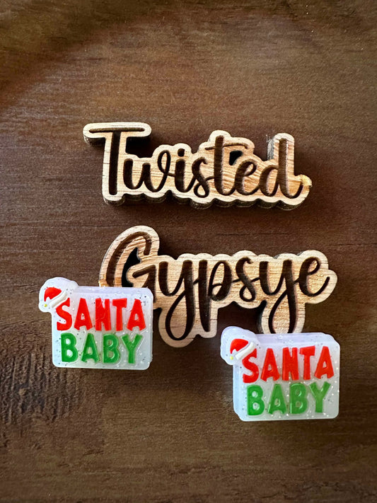 CUSTOM SANTA BABY CLEAR 2 PACK #25