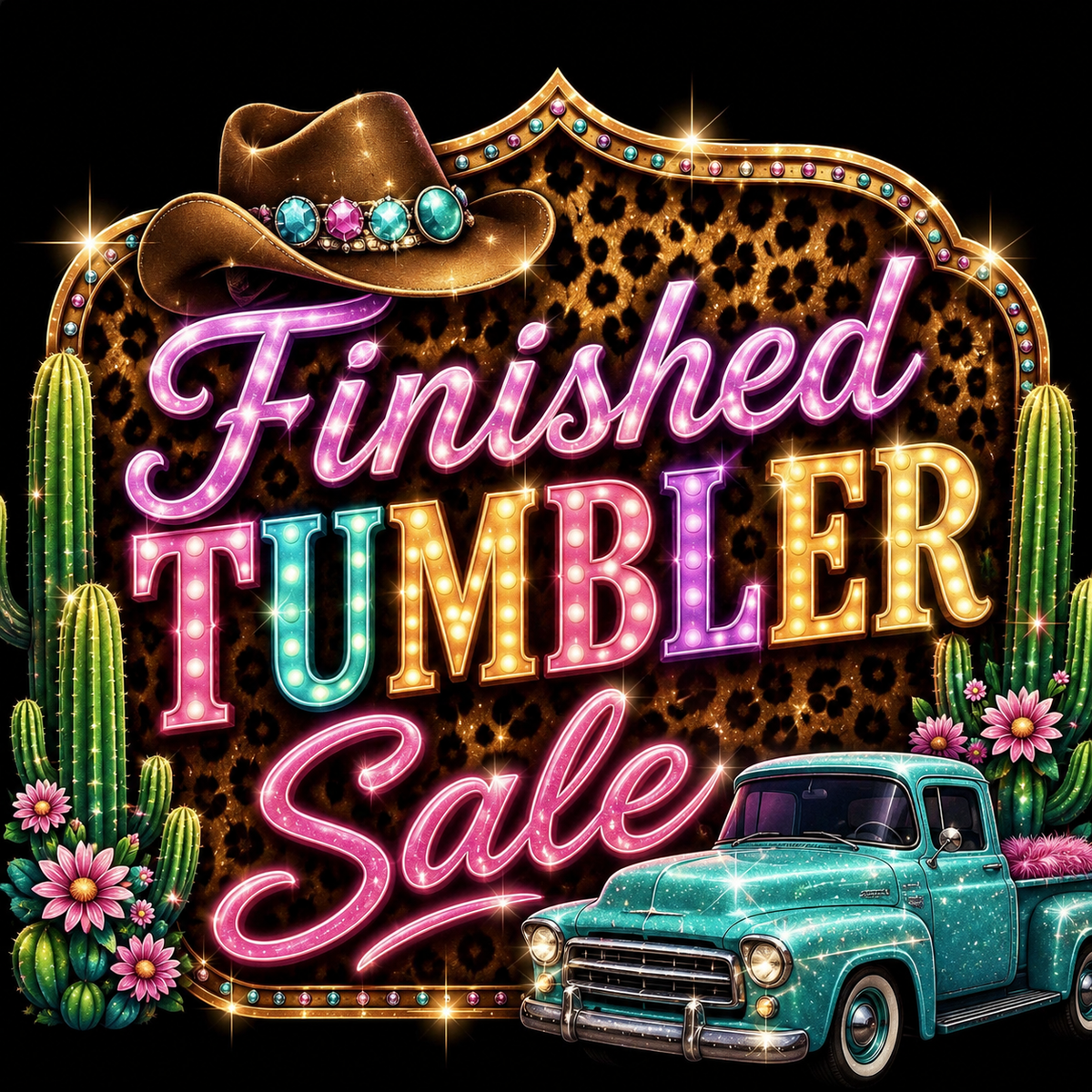 FINSHED TUMBLER SALE!!!!!